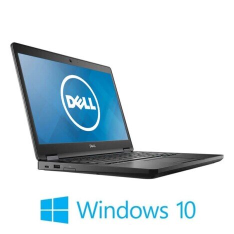 Laptop Dell Latitude 5490, i5-7300U, 16GB DDR4, SSD, Display NOU FHD, Win 10 Home